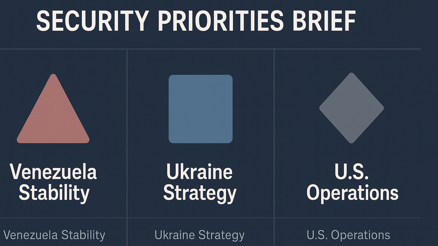 What the White House Is Tracking Today